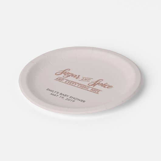 Zucker-und Pappteller (Schrägansicht)