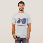 Zucker und Schnecke-Logo-T - Shirt (Vorne ganz)