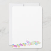 Zucker und Spice Candy Baby Luncheon Einladung (Rückseite)