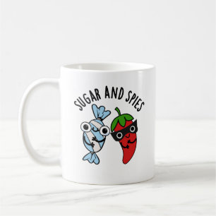 Zucker und Spionen Funny Food Puff Kaffeetasse