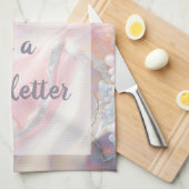 Zucker - weiß geschirrtuch (Viertel Falte)