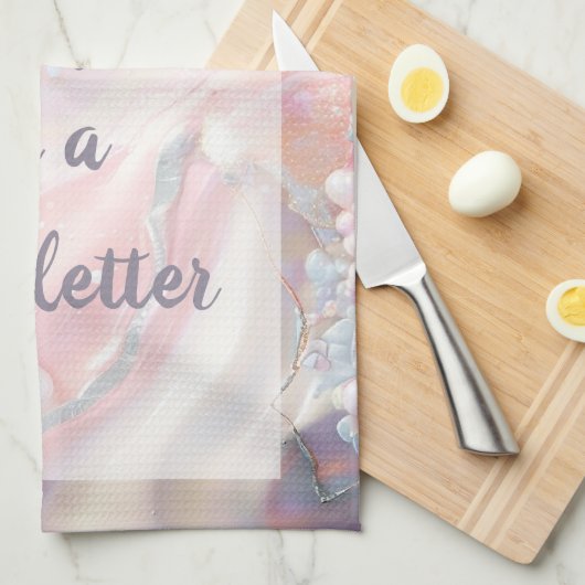 Zucker - weiß geschirrtuch (Viertel Falte)