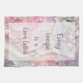 Zucker - weiß geschirrtuch (Horizontal)