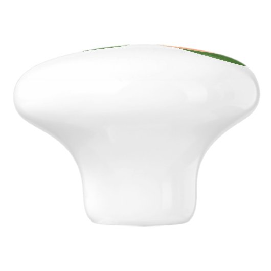 ZuckerAprikosen Keramikknauf (Seitenansicht)