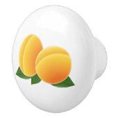 ZuckerAprikosen Keramikknauf (Rechts)