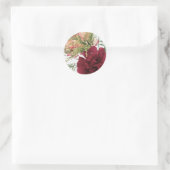 Zuckeraufkleber Runder Aufkleber (Tasche)