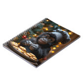 Zuckerbäcker Gorilla Notizbuch Notizblock (Linke Seite)