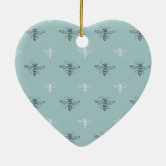 Zuckerbienen Keramikornament (Hinten)