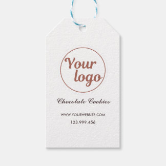 Zuckerblumen-Bäckerei-Logo Geschenkanhänger