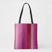 Zuckerbonbonstreifen Tasche (Vorderseite)