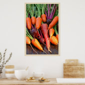 Zuckerbrot und Rübenwurzel Poster (Küche)