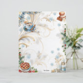 Zuckercoat Es leere Seite Rezeptkarte (Stehend Vorderseite)