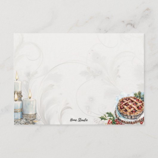 Zuckercoat i Basic Blank Recicard Begleitkarte (Rückseite)