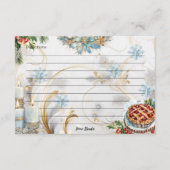 Zuckercoat It Rezept Card Begleitkarte (Rückseite)