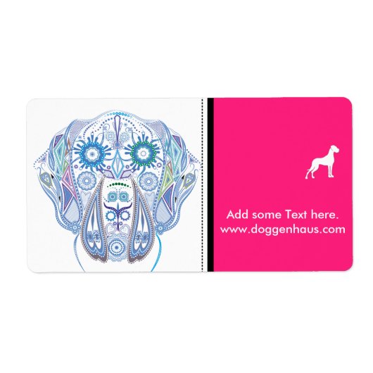 Zuckerdogge Totenkopf (Vorne)