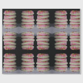 Zuckerekse mit rosa Zuckerguss Geschenkpapier (Flach)