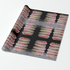 Zuckerekse mit rosa Zuckerguss Geschenkpapier