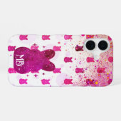 Zuckerfeder iPhone 16 Hülle (Rückseite (Horizontal))