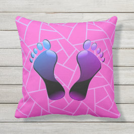 Zuckerfuß-Wurfs-Kissen Kissen Für Draußen