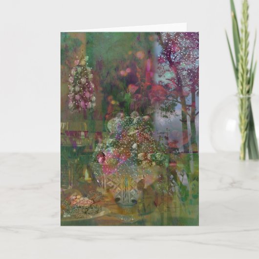 Zuckergetränke Feiertagskarte (Vorderseite)