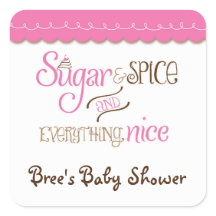 Zuckergewürze & Alles Gute Gastgeschenk Sticker