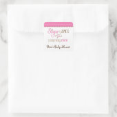 Zuckergewürze & Alles Gute Gastgeschenk Sticker (Tasche)