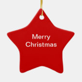 Zuckerglänzer in Orange-Hängepflanze Keramikornament (Hinten)