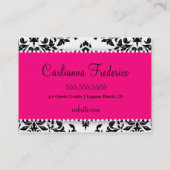 Zuckerglasur 311 auf dem Kuchen-ErdbeerZuckergusse Visitenkarte (Rückseite)