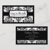 Zuckerglasur 311 auf dem Kuchen-ZuckerZuckergusse Visitenkarte (Vorne/Hinten)