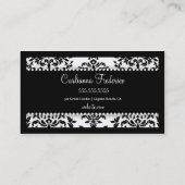 Zuckerglasur 311 auf dem Kuchen-ZuckerZuckergusse Visitenkarte (Rückseite)