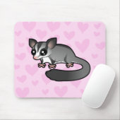 Zuckergleiter Liebe Mousepad (Mit Mouse)
