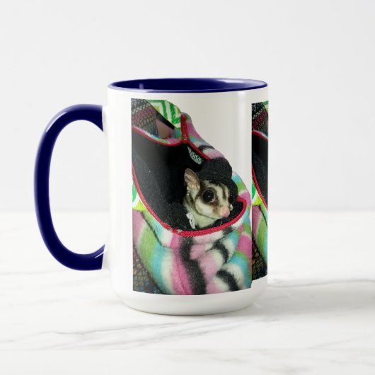 Zuckergleiter mit Hut Tasse (Links)