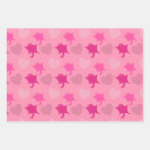 Zuckergleitern Gemusterte Abpackpapierblätter Geschenkpapier Set (Vorderseite 2)