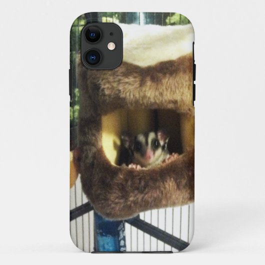 Zuckergrüber in Furry Tree Truck Hängebett Case-Mate iPhone Hülle (Rückseite)