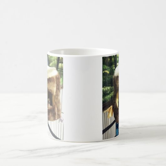 Zuckergrüber in Furry Tree Truck Hängebett Kaffeetasse (Mittel)