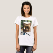 Zuckergrüber in Furry Tree Truck Hängebett T-Shirt (Vorne ganz)