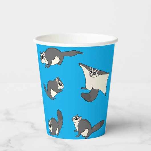 Zuckergrüber Pappbecher (Rückseite)