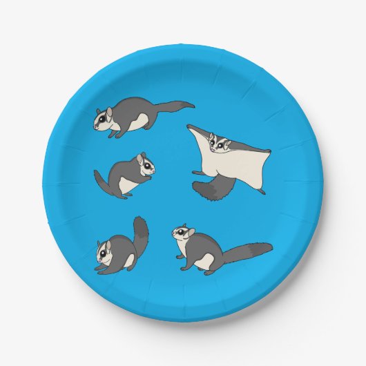 Zuckergrüber Pappteller (Vorderseite)