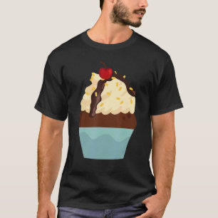 Zuckerguss Backkuchen Nachtisch Konditorei Koch Bä T-Shirt