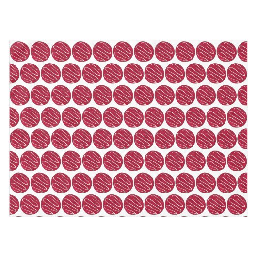 Zuckerguss Baker Food Tischdecke (Vorderseite (Horizontal))