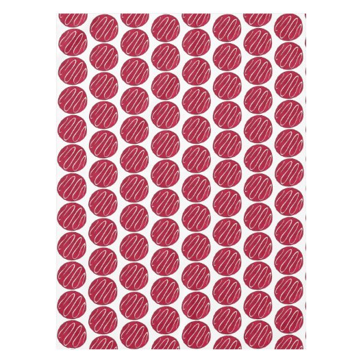 Zuckerguss Baker Food Tischdecke (Vorderseite)