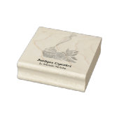 Zuckerguss Cupcake, Catering Gummistempel (Stempel)