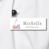 Zuckerguss Cupcake, Catering Namensschild