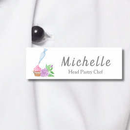 Zuckerguss Cupcake, Catering Namensschild