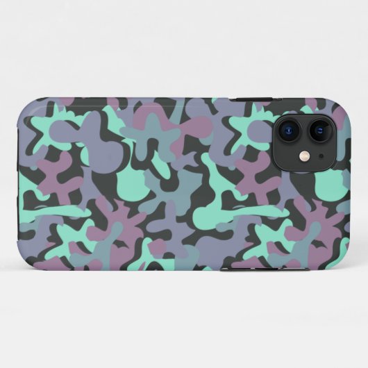Zuckerguss Signature-Camouflage Case-Mate iPhone Hülle (Rückseite (Horizontal))