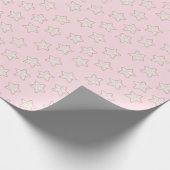 Zuckerguss-Sprinkle-Kekse in Rosa Geschenkpapier (Ecke)