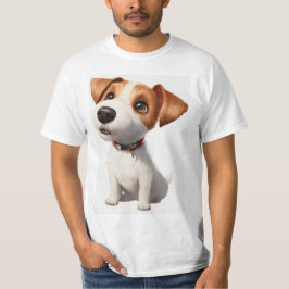 "Zuckerhaltige Bliss: Adorable Dog Sticker T-Shirt