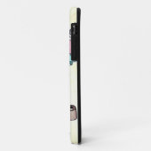 Zuckerhaltiger süßer Schädel Case-Mate iPhone Hülle (Hinten/Links)