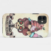 Zuckerhaltiger süßer Schädel Case-Mate iPhone Hülle (Rückseite (Horizontal))