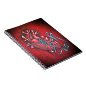 Zuckerherz-Notizbuch Notizblock (Rechte Seite)